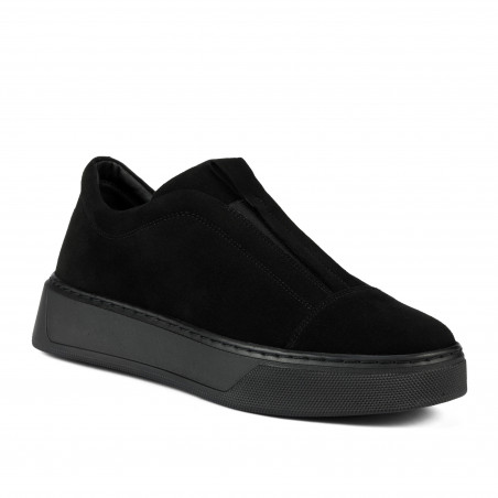Scarpe casual donna 6095 nero velluto