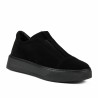 Scarpe casual donna 6095 nero velluto