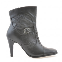 Stivali donna 1102 nero combinato