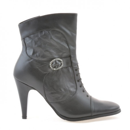 Stivali donna 1102 nero combinato