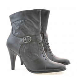 Stivali donna 1102 nero combinato