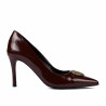 Scarpe eleganti donna 1363 vernice bordeaux