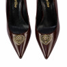 Scarpe eleganti donna 1363 vernice bordeaux