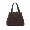 Borsa da donna a tracolla 004-1g cioccolato fondente