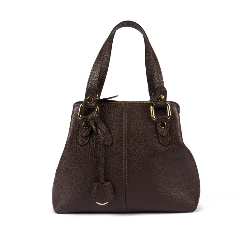 Borsa da donna a tracolla 004-1g cioccolato fondente