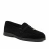 Mocassini donna 6082-1 nero velluto