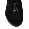 Mocassini donna 6082-1 nero velluto