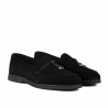 Mocassini donna 6082-1 nero velluto