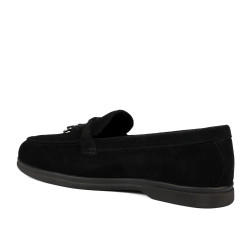 Mocassini donna 6082-1 nero velluto