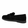 Mocassini donna 6082-1 nero velluto