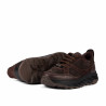 Scarpe casual/sport uomo 996 caffè velluto combinato