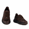 Scarpe casual/sport uomo 996 caffè velluto combinato