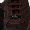 Scarpe casual/sport uomo 996 caffè velluto combinato