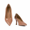 Scarpe eleganti donna 1359 vernice beige