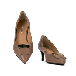 Scarpe eleganti donna 1358 cappuccino