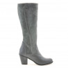 Stivali donna 3277 grigio combinato