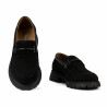 Scarpe casual donna 6099 bufalo nero combinato