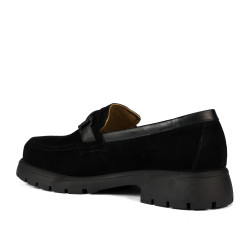 Scarpe casual donna 6099 bufalo nero combinato