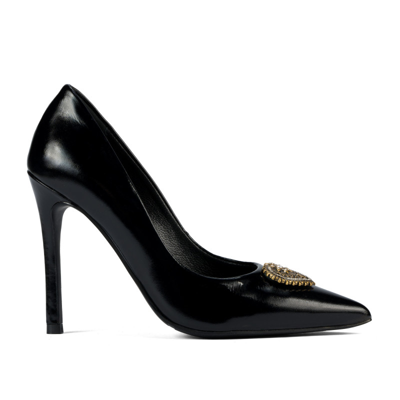 Scarpe eleganti donna 1364 vernice nera