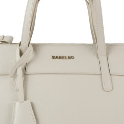 Borsa donna a tracolla 047g biz panna