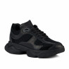 Scarpe sportive donna 6102 nero combinato