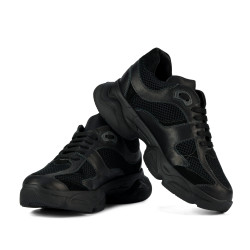 Scarpe sportive donna 6102 nero combinato