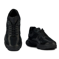 Scarpe sportive donna 6102 nero combinato