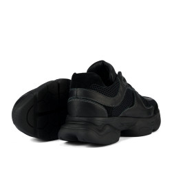 Scarpe sportive donna 6102 nero combinato
