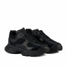 Scarpe sportive donna 6102 nero combinato