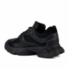 Scarpe sportive donna 6102 nero combinato