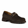 Scarpe casual donna 6099 bufo caffè combinato