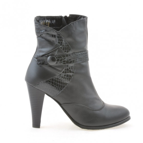 Stivali donna 1112 nero combinato