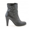 Stivali donna 1112 nero combinato