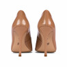 Scarpe eleganti donna 1364 vernice beige