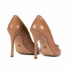Scarpe eleganti donna 1364 vernice beige