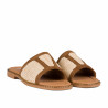 Sandali donna 5128 beige combinato