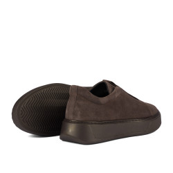Scarpe casual donna 6095 sabbia velour