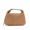 Borsa donna a mano 037-1g camoscio nude