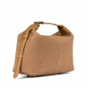 Borsa donna a mano 037-1g camoscio nude
