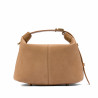 Borsa donna a mano 037g camoscio nude
