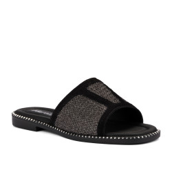 Sandali donna 5128 nero combinato