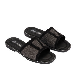 Sandali donna 5128 nero combinato