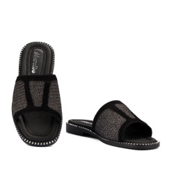 Sandali donna 5128 nero combinato