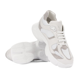 Scarpe sportive donna 6102 bianco combinato