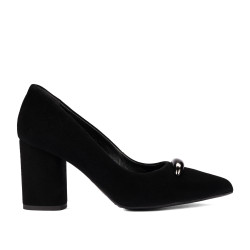 Scarpe eleganti donna 1361 nero velluto