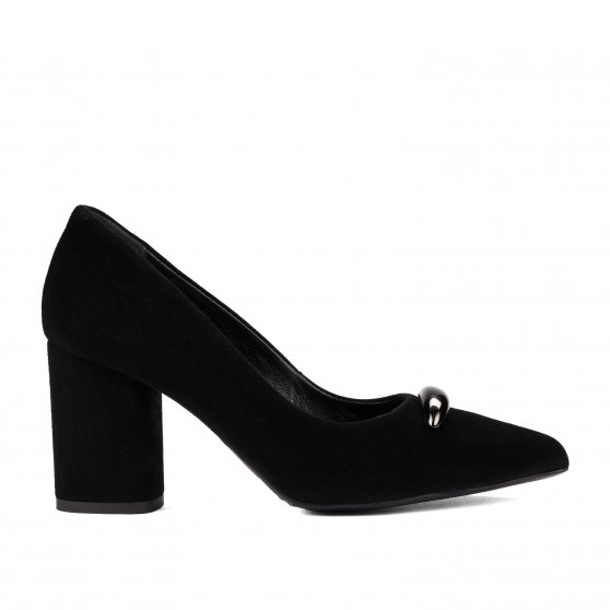 Scarpe eleganti donna 1361 nero velluto