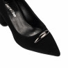 Scarpe eleganti donna 1361 nero velluto