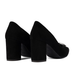 Scarpe eleganti donna 1361 nero velluto