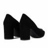 Scarpe eleganti donna 1361 nero velluto