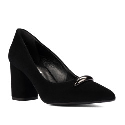 Scarpe eleganti donna 1361 nero velluto